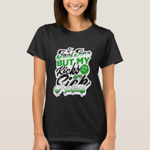 Camiseta Unisex Feel Fine Sneaker Match Retro 3 Pinos Verde