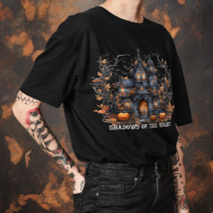 Camiseta Unisex Halloween "Shadows Of Night" Gótico