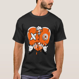 Camiseta Unisex Hearting Sneaker Match 1 High Og