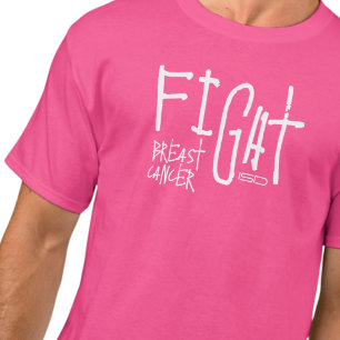 Camiseta Unisex ISD Luta Contra o Câncer de Mama