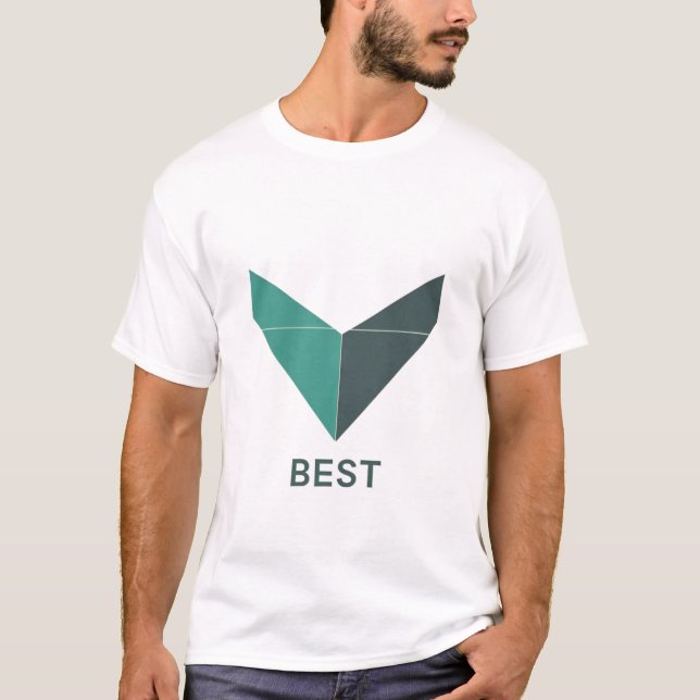 Camiseta Unisex Logo Branco – Simples, Ousada Pers (Frente)
