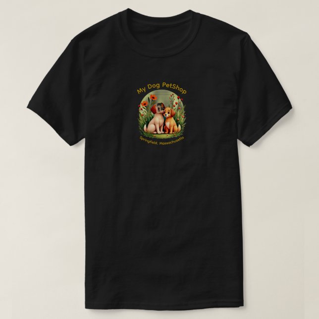 Camiseta Unisex Meus Cachorros (Frente do Design)