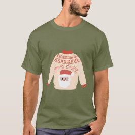 Camiseta Unisex Natal Feia Papai Noel Fofa