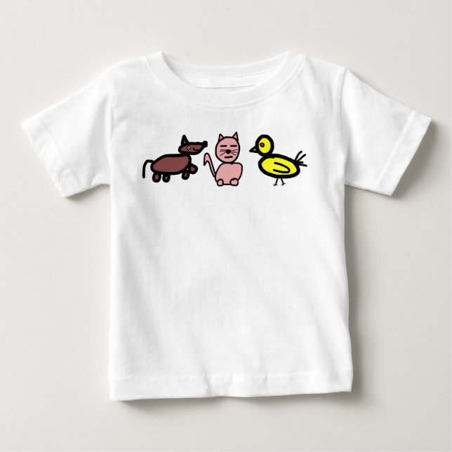 Camiseta Unisex para Bebê (Frente)