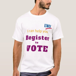 Camiseta Unisex Posso Ajudar a Se Registrar para V