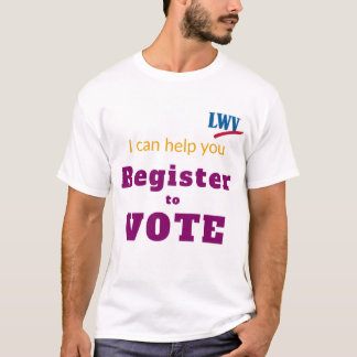 Camiseta Unisex Posso Ajudar a Se Registrar para V