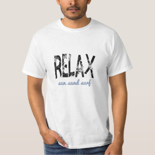 Camiseta Unisex Relax Sol Areia Surf