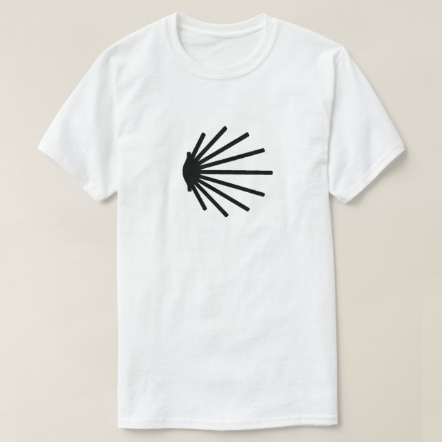 Camiseta Unisex Saint James Way (Frente do Design)