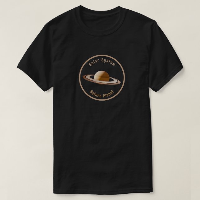 Camiseta Unisex Saturno (Frente do Design)