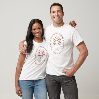 Camiseta Unisex Simon's Rock Seal Tee in Red