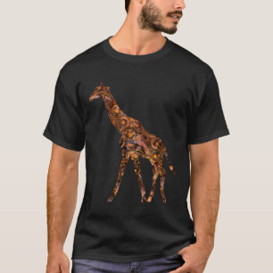 Camiseta Unisex Steampunk Giraffe