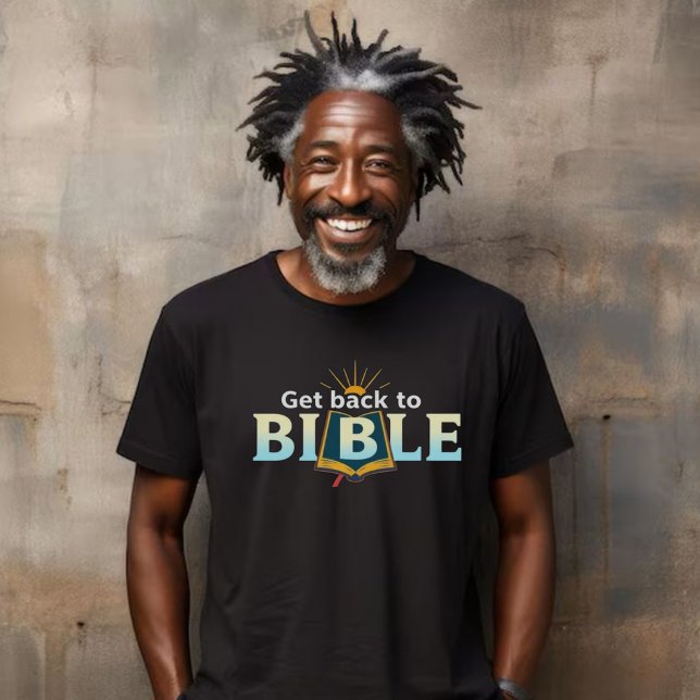 Camiseta Unisex Volte à Bíblia (Criador carregado)