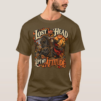 Camiseta unissex Halloween Lost my Head