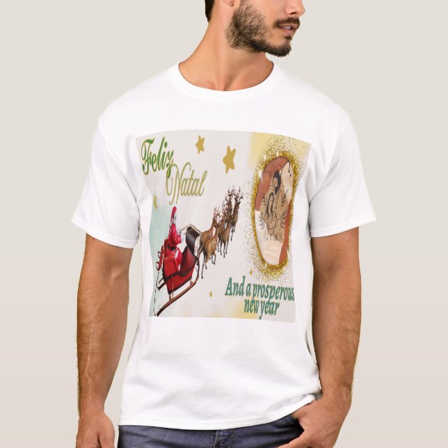 Camiseta unissex-Natal (Frente)