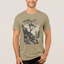 Camiseta Unissex Paisagem Japonesa Serena - Tranqu