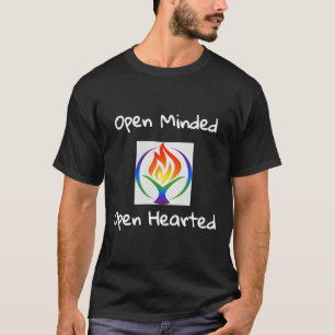 Camiseta Unitário Aberto De Mente Aberta