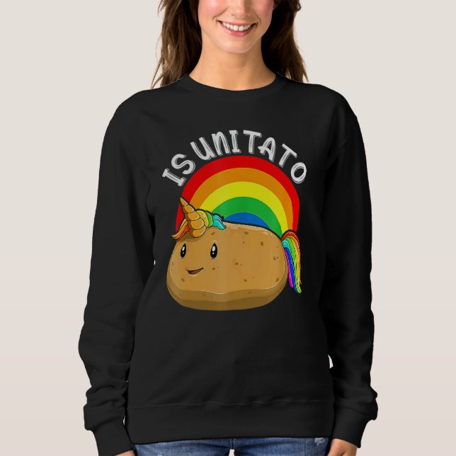 Camiseta Unitato É Batata Como Se Vê Em Televisores Noturno (Frente)