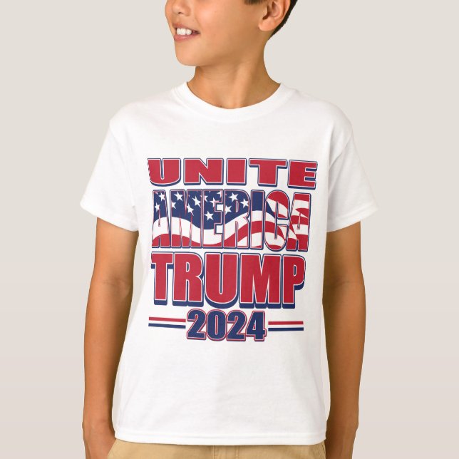 Camiseta Unite America Trump 2024 (Frente)