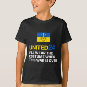 Camiseta United24 Ucrânia Vou Usar o Fantasia Quando a Gu