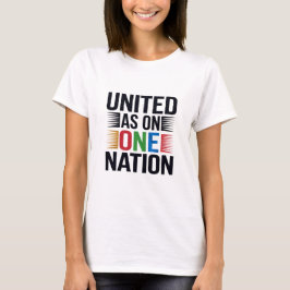 Camiseta United As One Nation