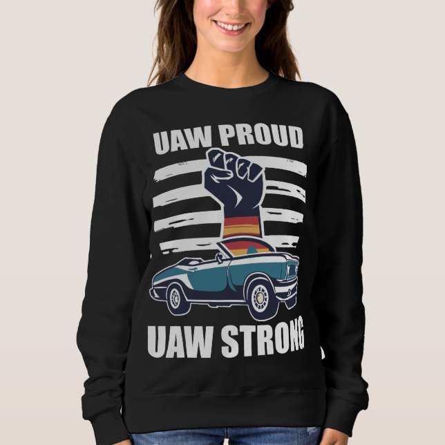 Camiseta United Auto Workers Strike UAW Union Strong (Frente)