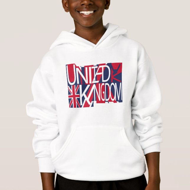 Camiseta United Kingdom UK flag BY MASANSER PIXELAT (Frente)