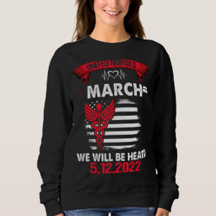 Camiseta United Nurses March Million Nurse March 12 de maio