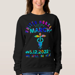 Camiseta United Nurses March Million Nurse March 12 de maio