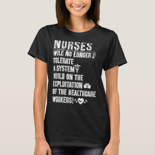 Camiseta United Nurses March Million Nurse March 12 de maio