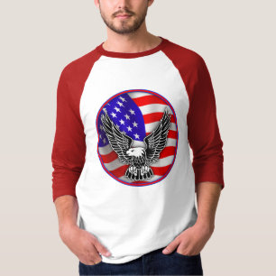 Camiseta United States American Flag Eagle Shirt
