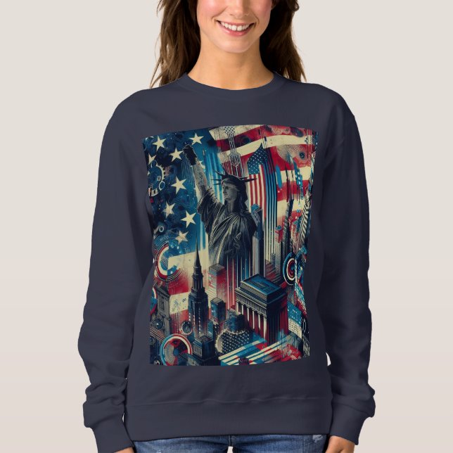 Camiseta United States Trendy Hoodie – Premium Streetwear  (Frente)