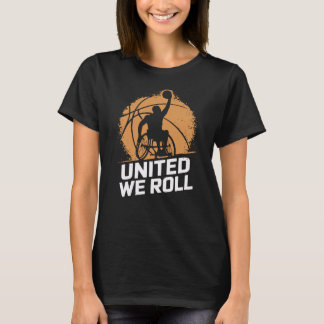 Camiseta United We Roll - Wheelchair Basketball