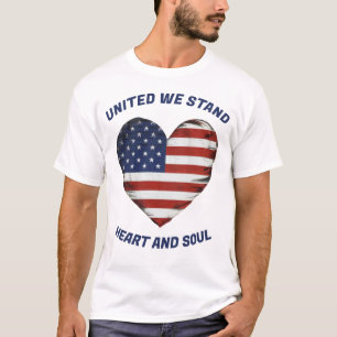 Camiseta United We Stand Patriotic