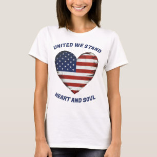 Camiseta United We Stand Patriotic