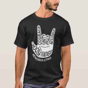 Camiseta Unity Day 2022 Anti Bullying Sinal Love End Bullyi