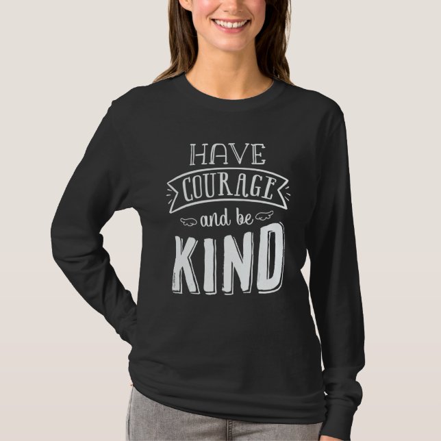 Camiseta Unity Day Have Courage And Be Kind Women Kids (Frente)