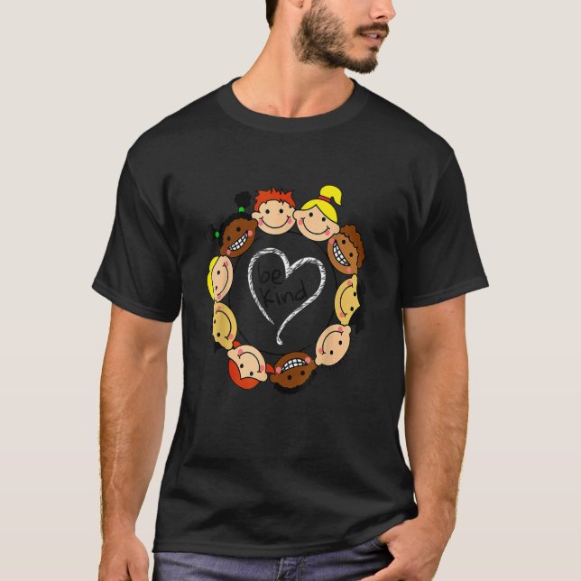 Camiseta Unity Day Orange Be Kind Anti Bullying (Frente)