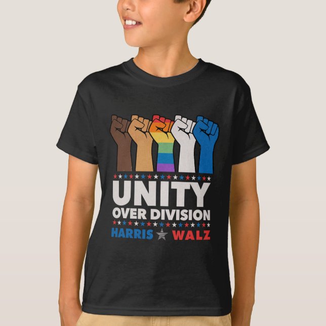 Camiseta Unity Over Division Harris Wheimer 2024 2 (Frente)