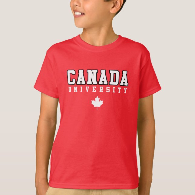 Camiseta Universidade Canadá (Frente)