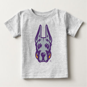 Camiseta Universidade de Albany Great Dane Mascot Head