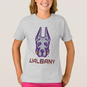 Camiseta Universidade de Albany Great Danes