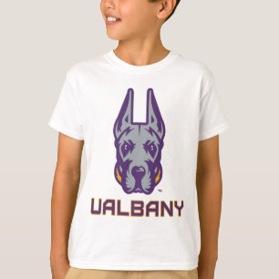 Camiseta Universidade de Albany Great Danes