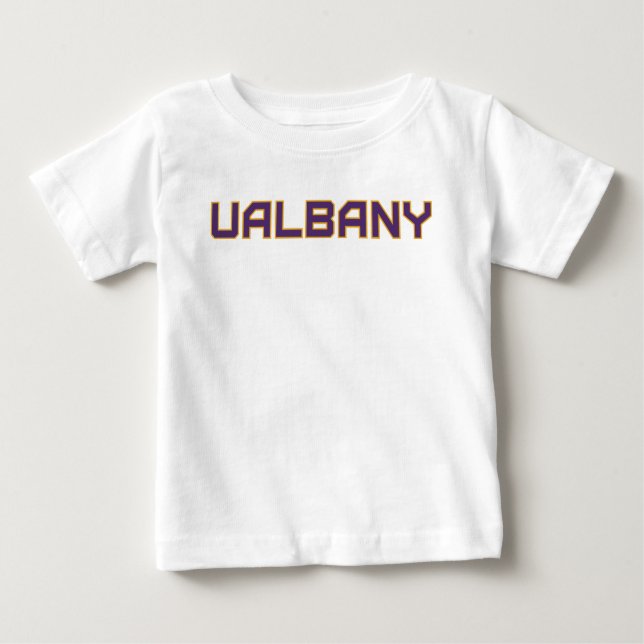 Camiseta Universidade de Albany Wordmark (Frente)
