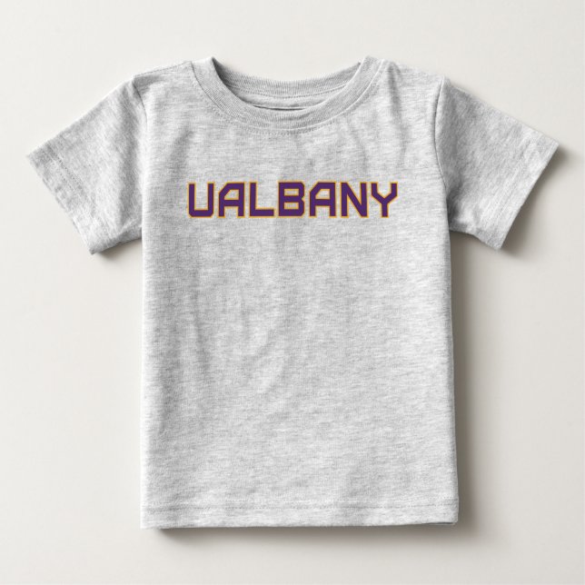 Camiseta Universidade de Albany Wordmark (Frente)