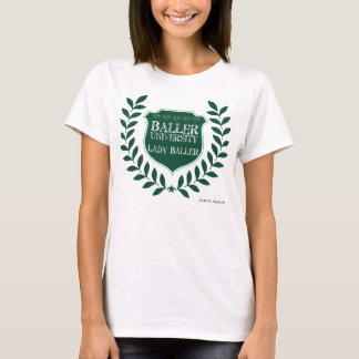 Camiseta Universidade de Baller - senhora Baller