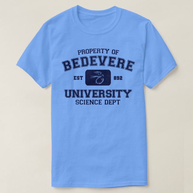 Camiseta Universidade de Bedevere (Frente do Design)