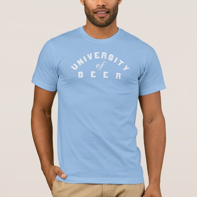 Camiseta Universidade de Beer Graphic (Frente)