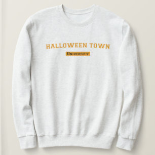 Camiseta Universidade de Halloween Camisola branca