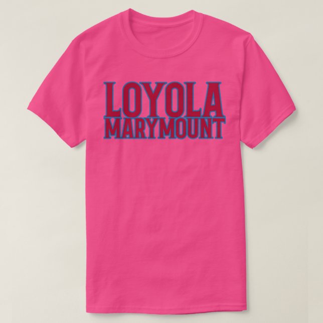 Camiseta universidade de loyola marymount (Frente do Design)