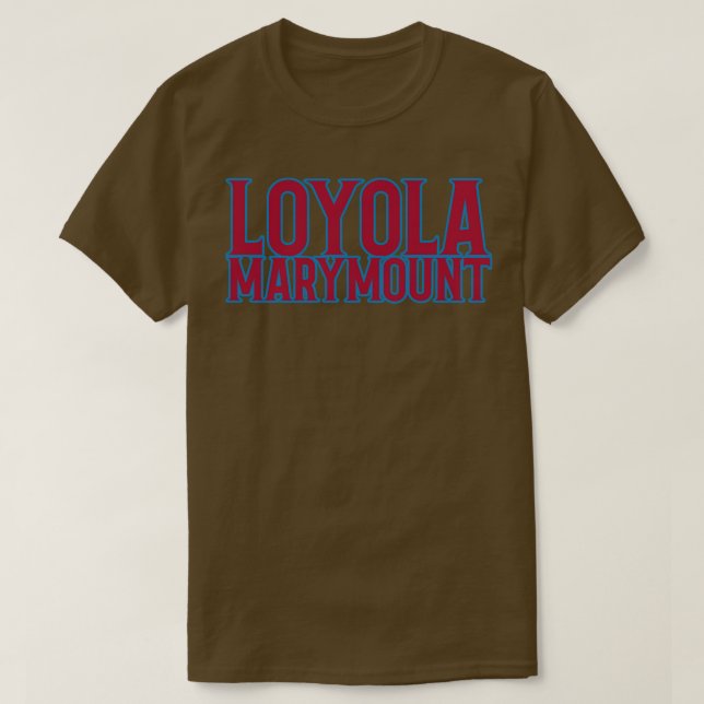 Camiseta universidade de loyola marymount (Frente do Design)